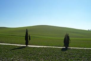 Val d'orcia -pienza