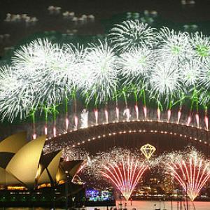 Sydney New Years fireworks